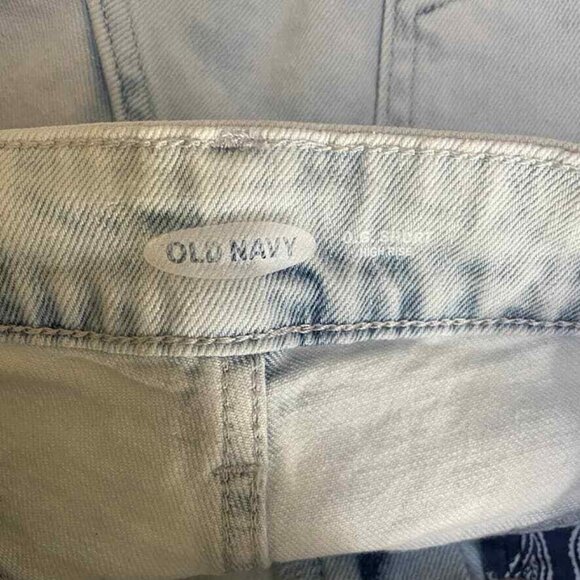 Old Navy OG Short Denim Shorts Womens 2 Acid Wash 3" Inseam Slim Pockets NEW - Picture 8 of 9